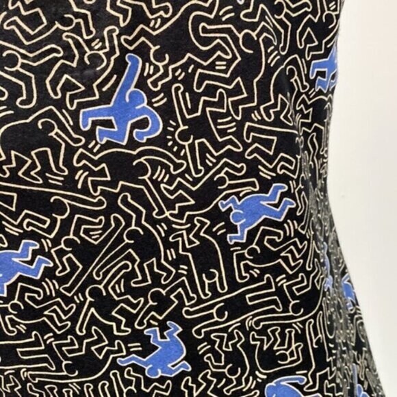 KEITH Haring Uniqlo Co-lab Tank Top Size Medium - Picture 8 of 12